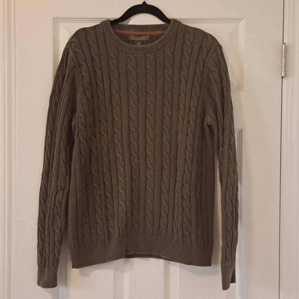 Cable knit sweater - 100% cotton